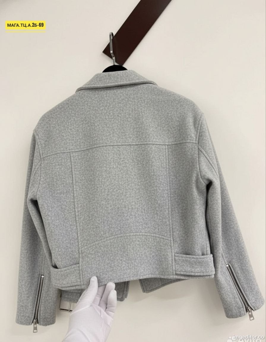 куртка женская,повседневная куртка,пальто косуха,куртка,куртка aura 7048-164 серый меланж