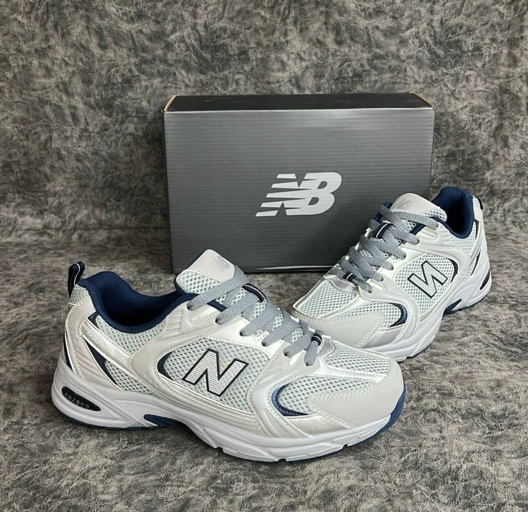 кроссовки new balance 530,кроссовки new balance,кроссовки new balance 530 white silver navy,new balance 530 мужские кроссовки,