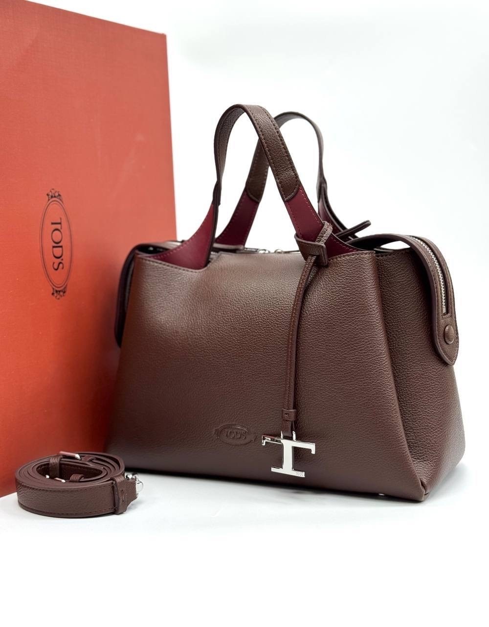сумка tod's натуральная кожа 37-21,сумка,женская сумка,сумка женская tods,женская сумка тоут