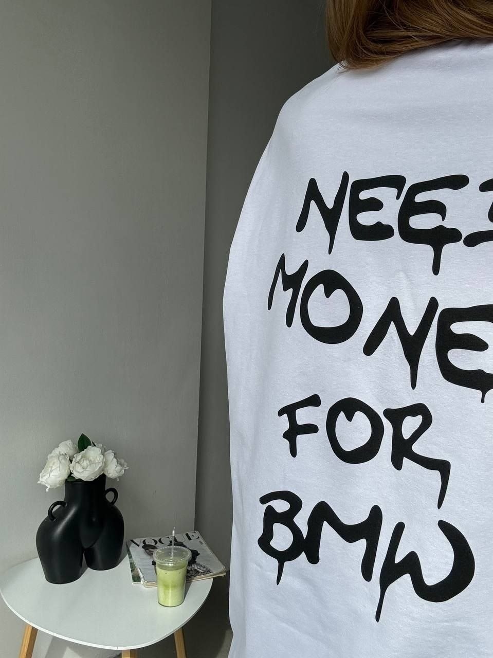 футболка оверсайз с принтом need money for porshe,футболка need money for porsche,футболка с принтом need money for porsche,need money for porsche
