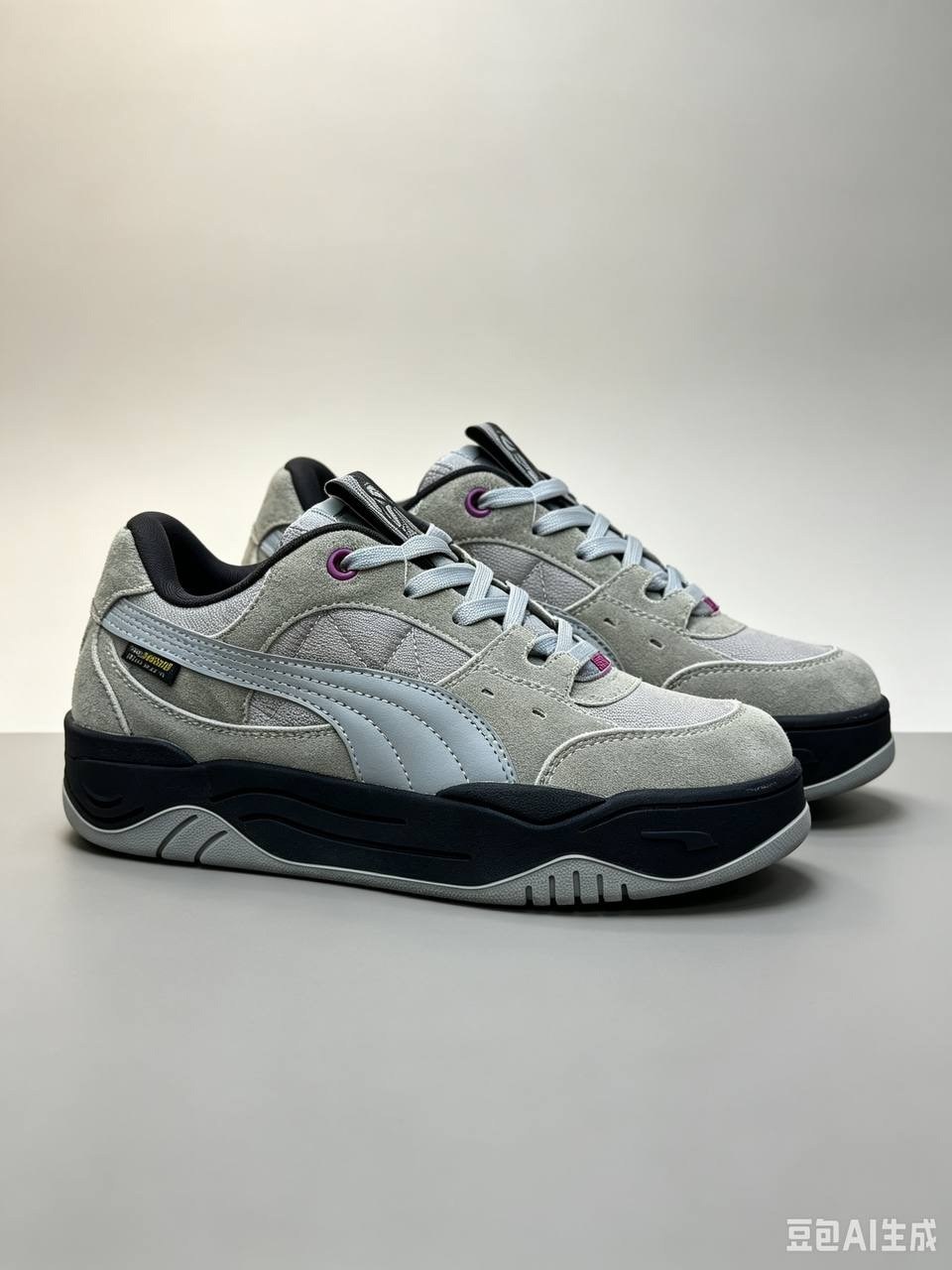 кроссовки puma 180,кроссовки puma,кроссовки puma 180 tones,мужские кроссовки puma 180,кроссовки пума 180 замшевые на высокой подошве puma цвет серый