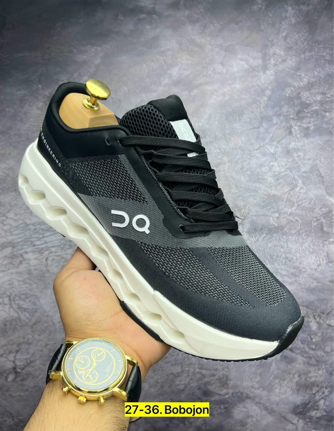 кроссовки,кроссовки on cloudrunner 2 цвет eclipse black,кроссовки cloudrunner 2 on черный,мужские кроссовки,