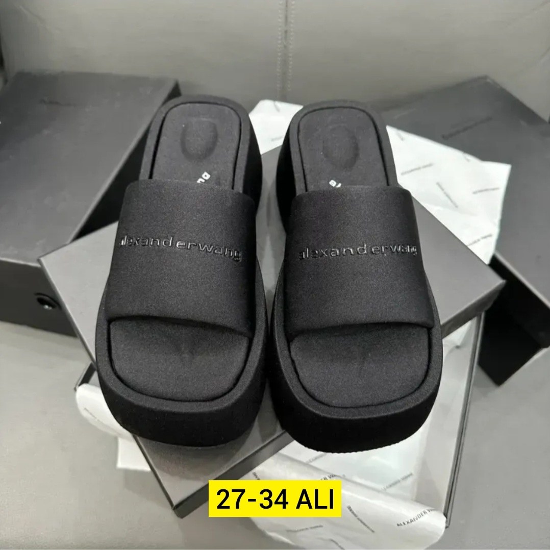 шлепки alexander wang,,шлепанцы alexander wang,шлепанцы женские,alexander wang шлепки на платформе