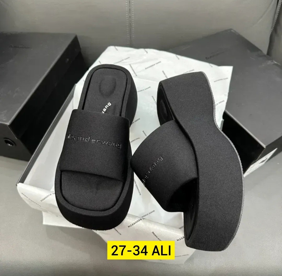 шлепки alexander wang,,шлепанцы alexander wang,шлепанцы женские,alexander wang шлепки на платформе