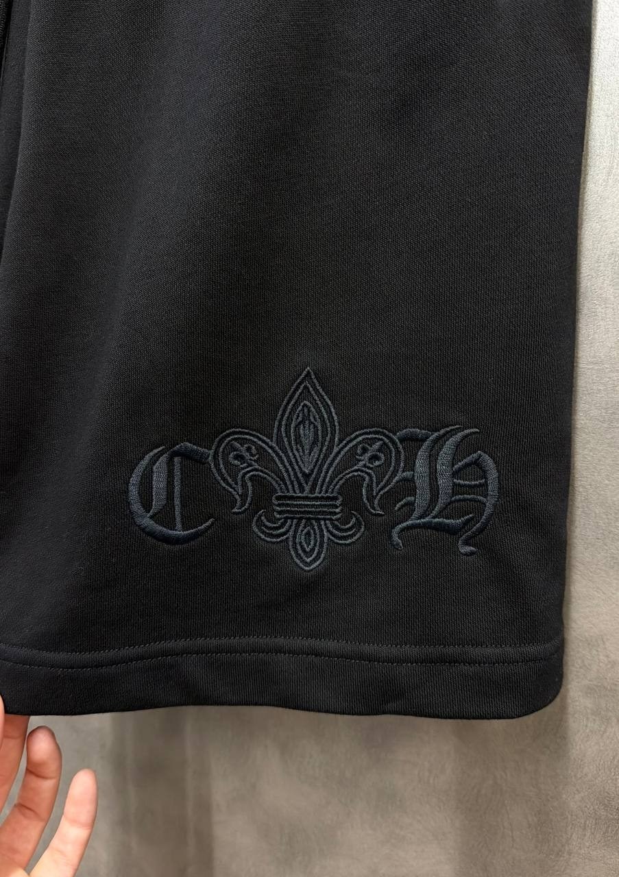 шорты chrome hearts,шорты черные,шорты повседневные,шорты мужские,шорты филипп плейн мужские
