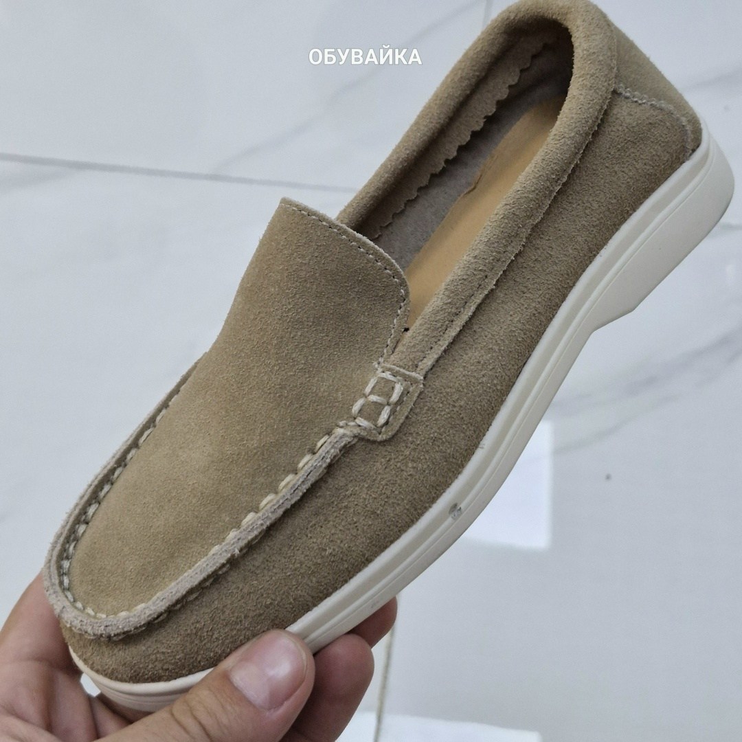 лоферы из натуральной замши loro piana premium shoes,,мокасины,лоферы женские туфли из натуральной замши,лоферы из натуральной замши loro piana