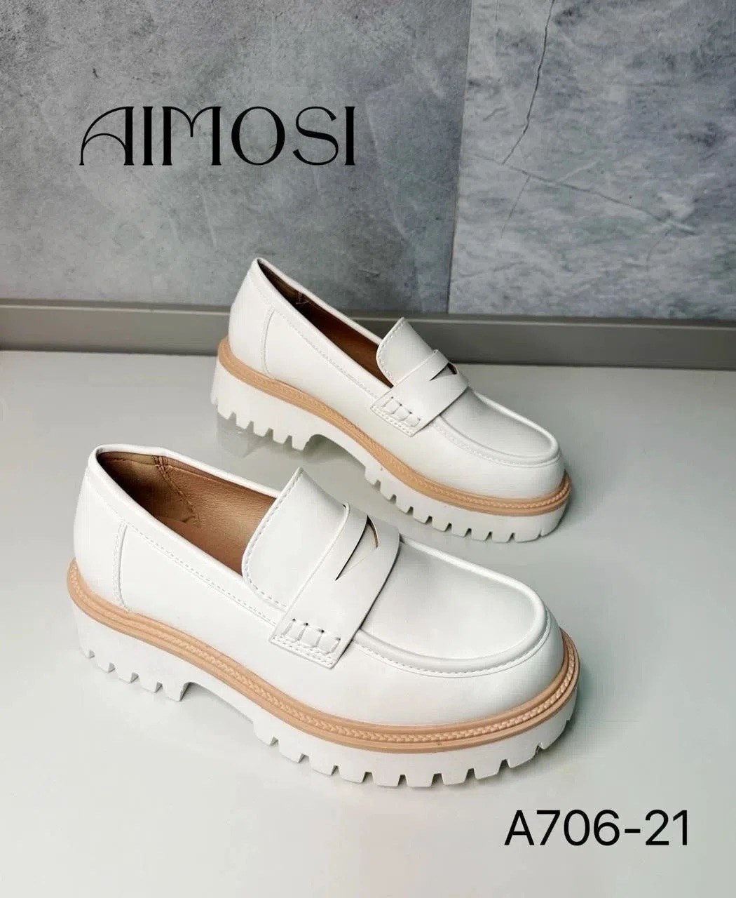 лоферы aimosi женские,лоферы женские,,лоферы на грубой подошве,модные лоферы