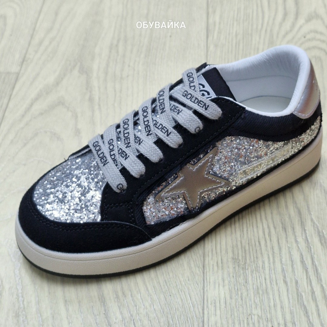 golden goose кеды hi star с блестками белый,,кеды golden goose hi star glitter low-top,голден гус кеды,кеды зимние с натуральным мехом golden goose premium shoes