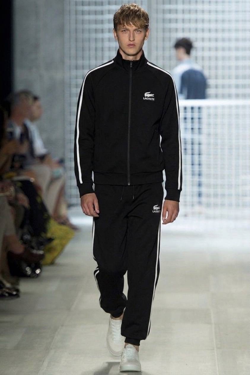 спортивный костюм lacoste,лакост показ,спорт костюм лакоста,мужская мода,мужская коллекция