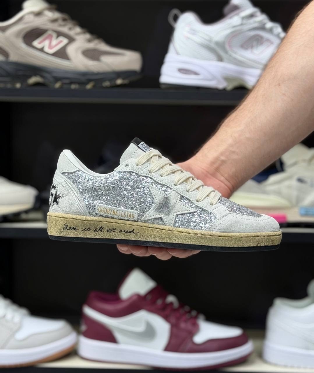 кроссовки golden goose,кроссовки golden goose ball star,кеды golden goose,golden goose кеды hi star на платформе черный,golden goose ball star