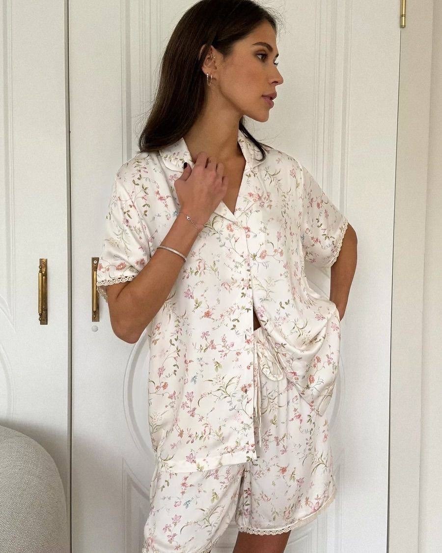 пижама aruelle freesia с шортами пудровый,костюм пижама с шортами,пижама женская с шортами aruelle freesia,пижама с шортами,пижама женская с шортами aruelle freesia пудровый