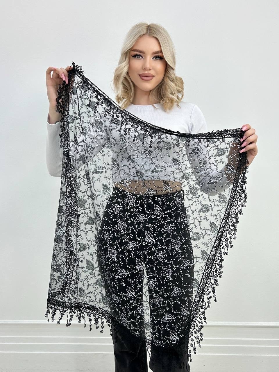 платок косынка ажурная на шею на голову женская,платок для храма женский,платок на голову женский,платки платок для храма,платок на голову женский для храма в церковь