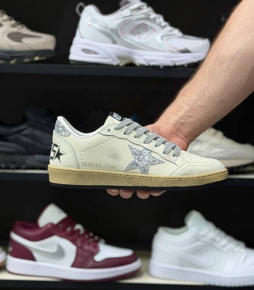 кроссовки golden goose,кроссовки golden goose ball star,кеды golden goose,golden goose кеды hi star на платформе черный,golden goose ball star