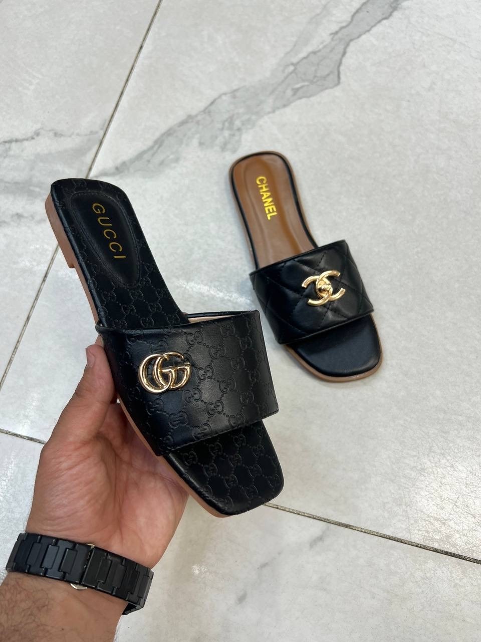 шлепанцы chanel,шлепки гуччи женские,шлепанцы женские,шлепки шанель,