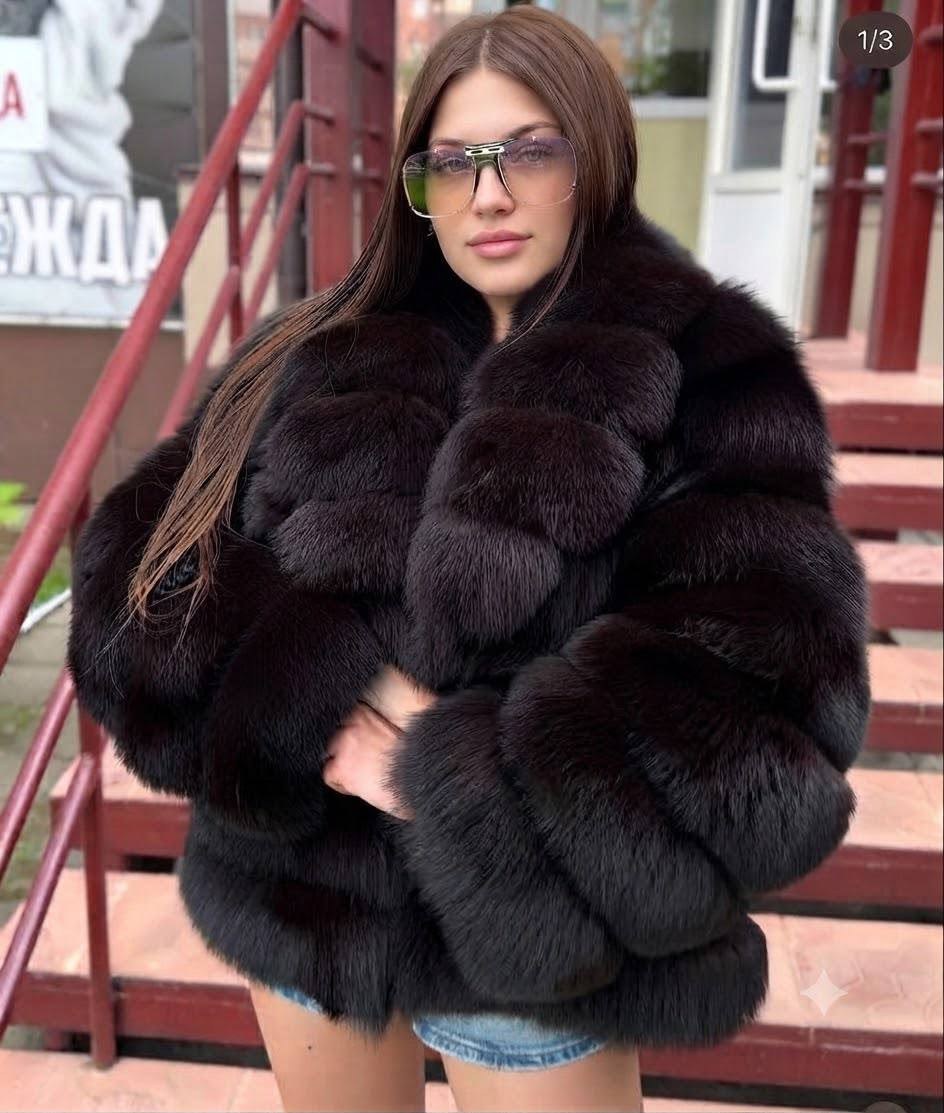 шуба из песца,шуба автоледи из песца,полушубок из меха песца,шуба из натурального песца,шуба автоледи из песца под соболь