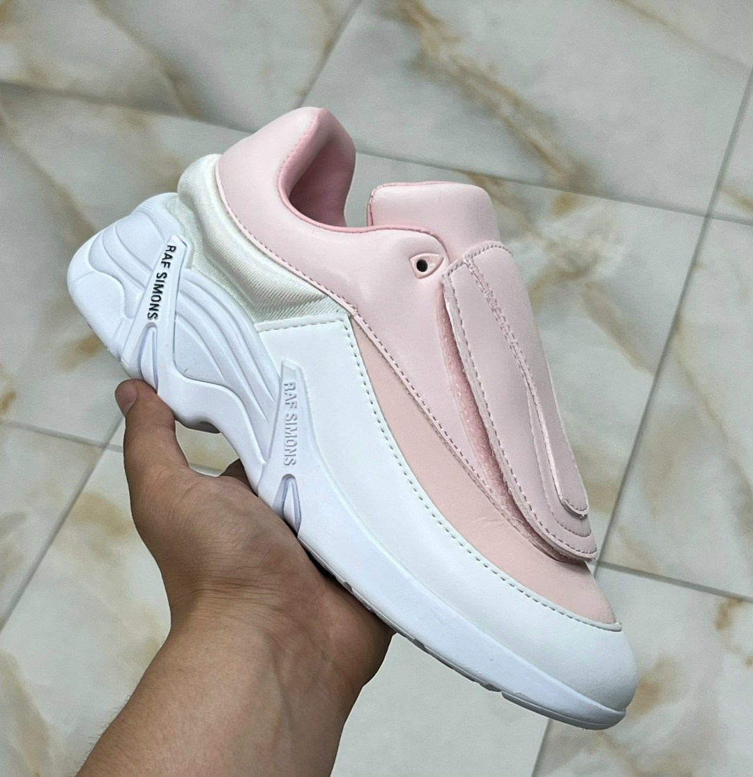 кроссовки antei raf simons,кроссовки raf simons,кроссовки raf simons antei белые,raf simons белые кожаные низкие кроссовки,кроссовки raf simons (runner) цвет белый размер 42