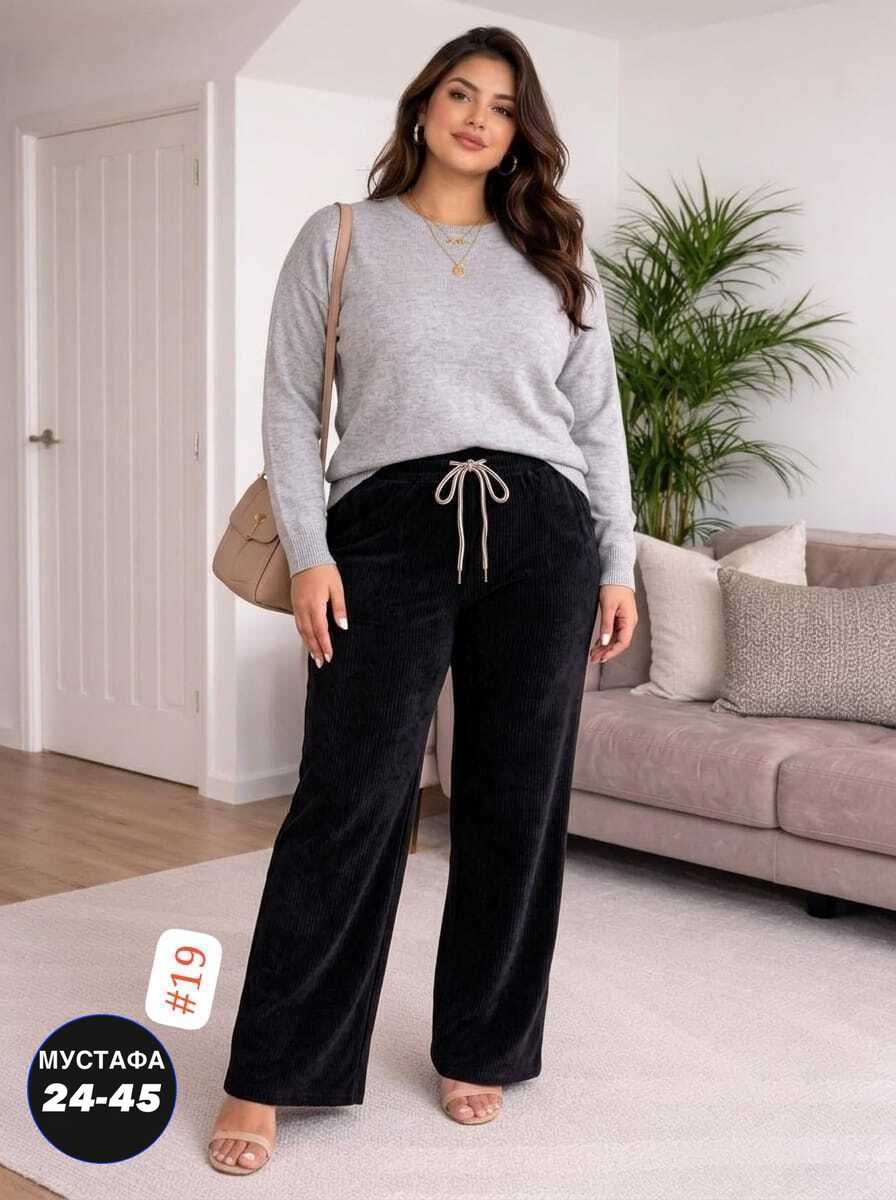 брюки свободные,,lt collection брюки вельветовые брауни (коричневые) б14442-25м,вельветовые женские брюки,брюки вельветовые брауни (коричневые) б14442-25м