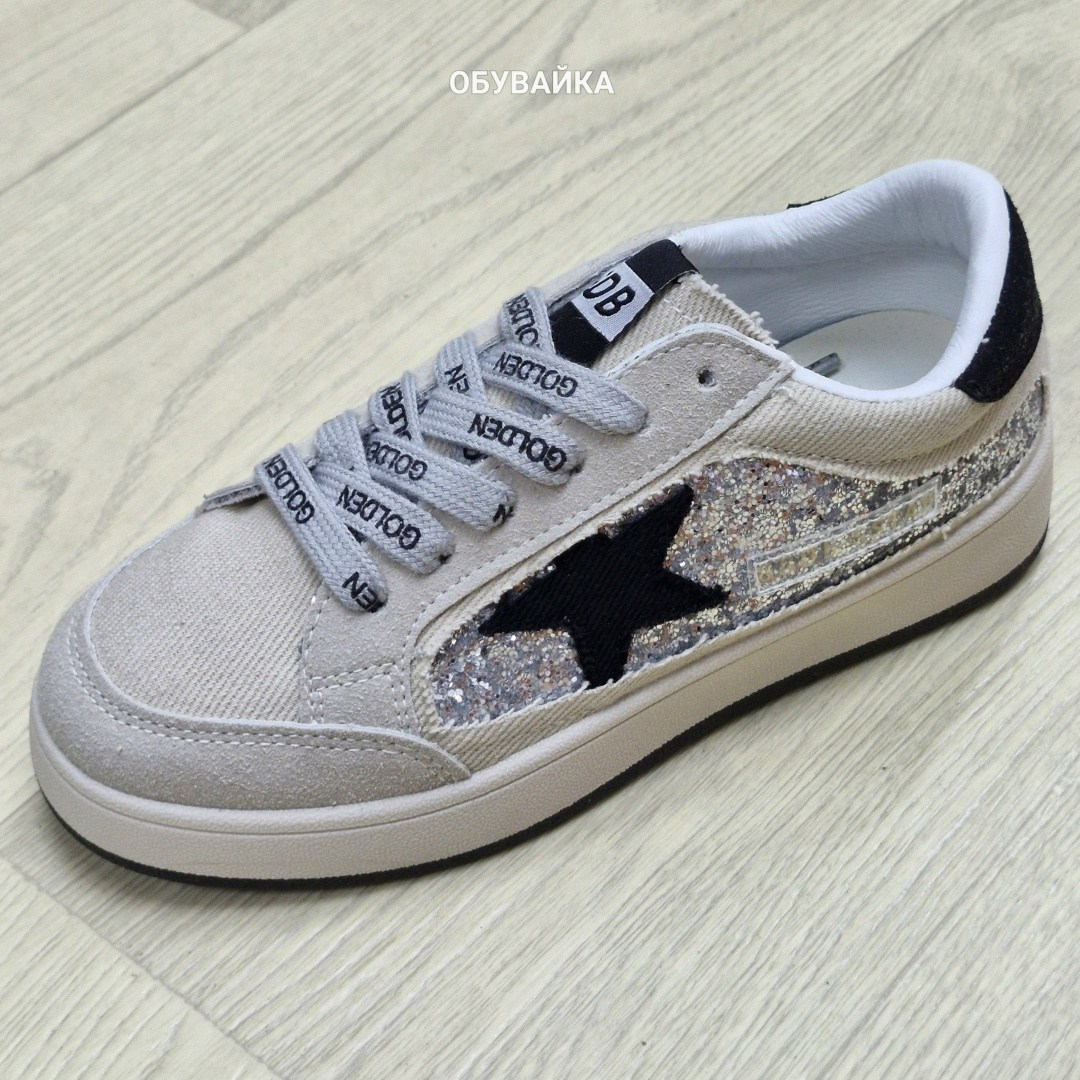 golden goose кеды hi star с блестками белый,,кеды golden goose hi star glitter low-top,голден гус кеды,кеды зимние с натуральным мехом golden goose premium shoes