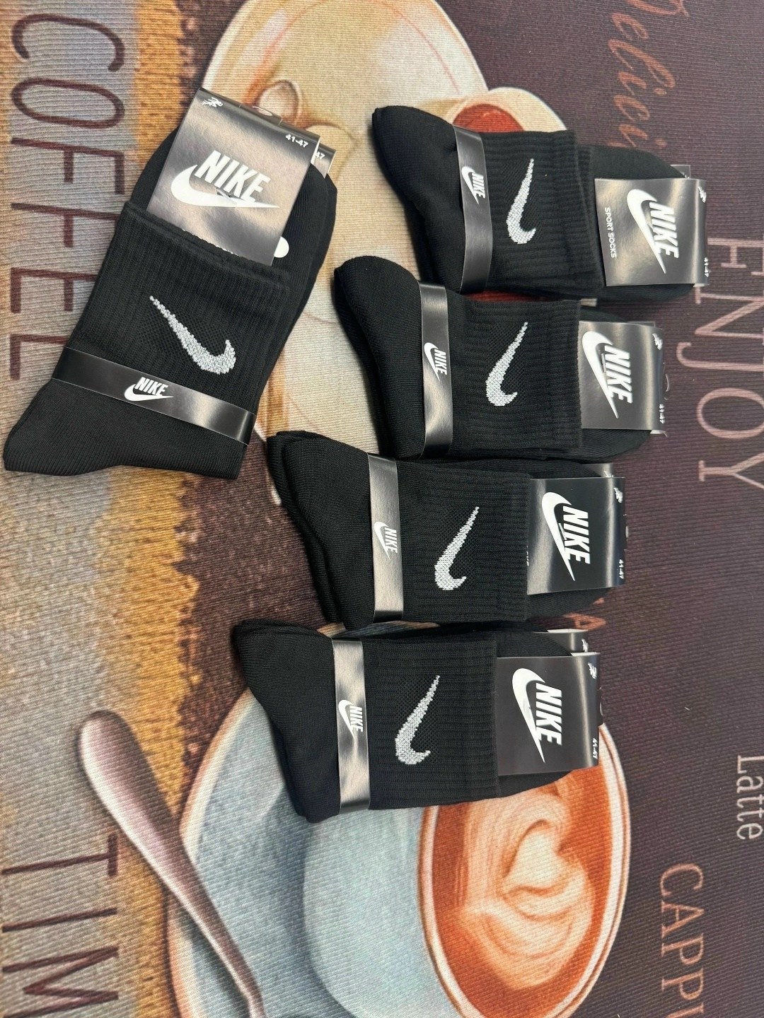 носки мужские,носки комплект,носки nike спортивные высокие набор 5 пар,носки высокие nike набор мужских носков,носки мужские 10 пар