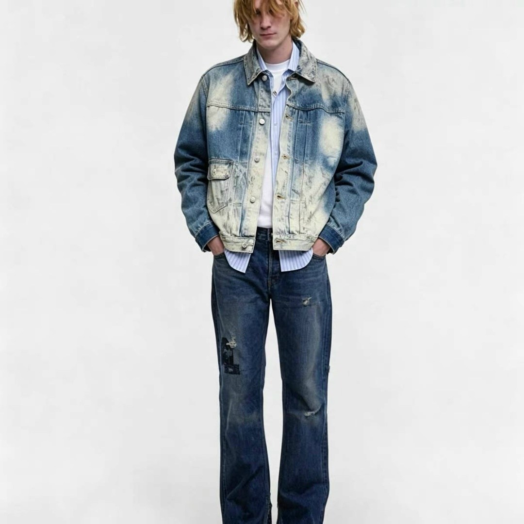 куртка джинсовая,мужская джинсовая куртка,куртка джинсовая maison margiela,denim jacket,мужская мода