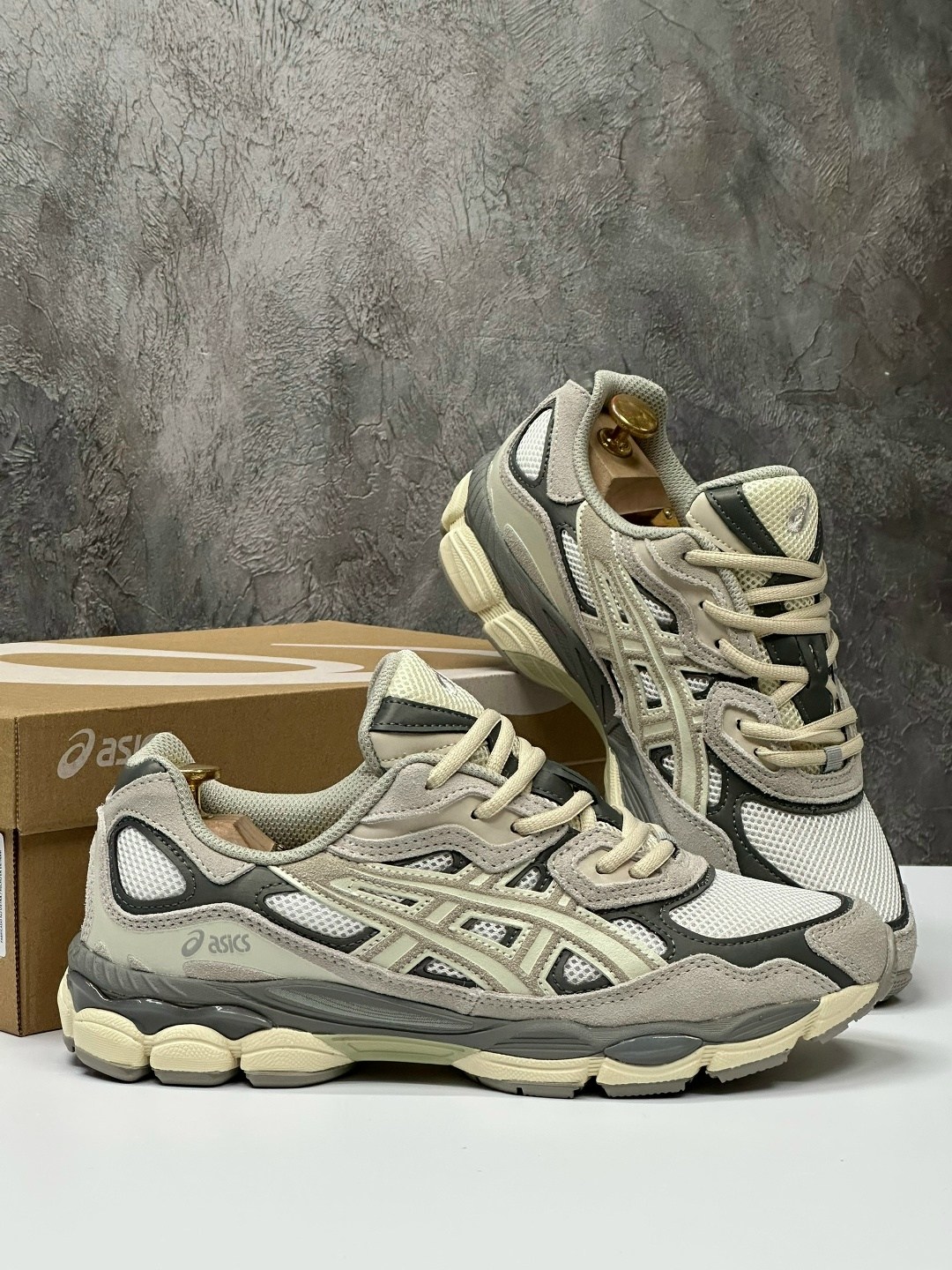 кроссовки asics gel-nyc oyster grey,кроссовки asics,кроссовки asics gel nyc,кроссовки asics gel,мужские кроссовки asics