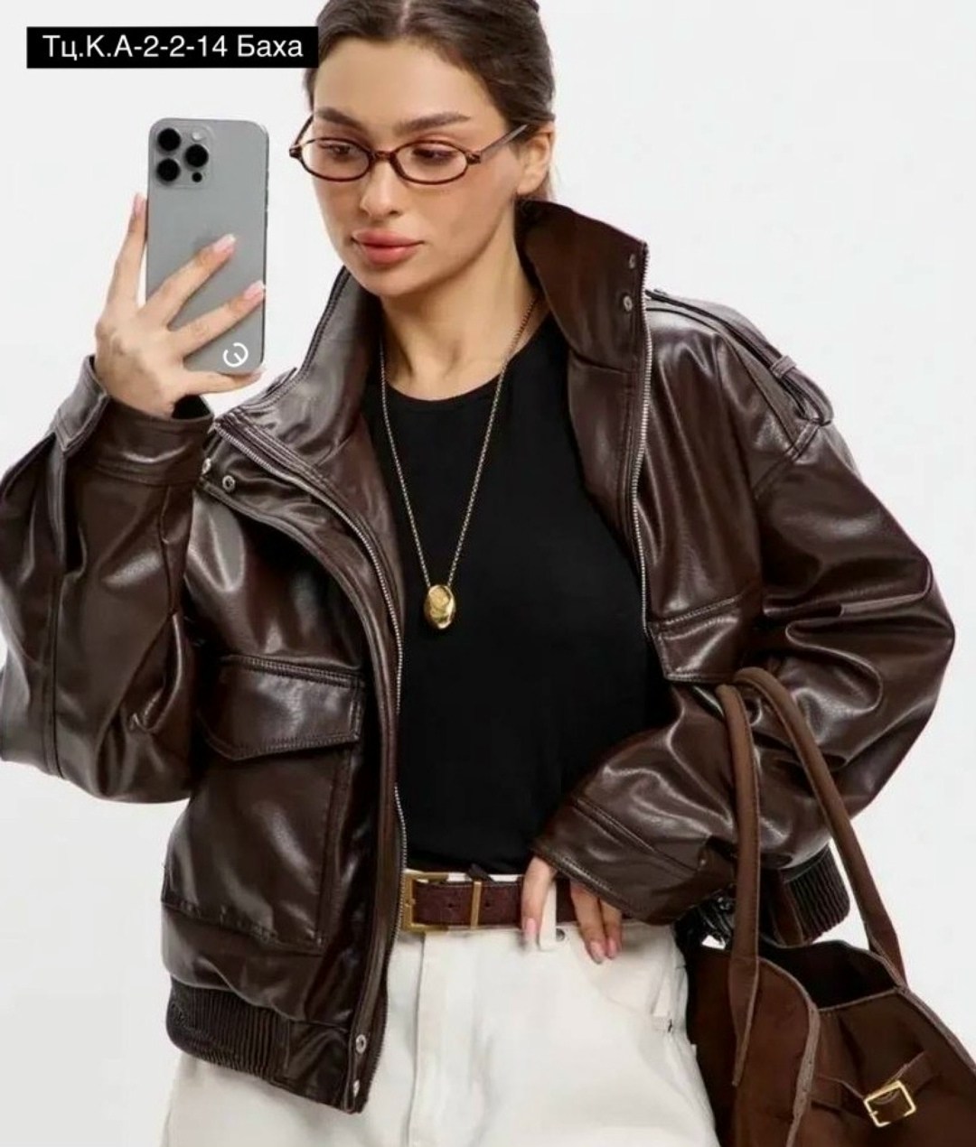 коричневая куртка-бомбер оверсайз из искусственной кожи topshop,кожаная куртка,куртка кожаный бомбер оверсайз,куртка бомбер,куртка-бомбер свободного кроя topshop из искусственной кожи коричневого цвет