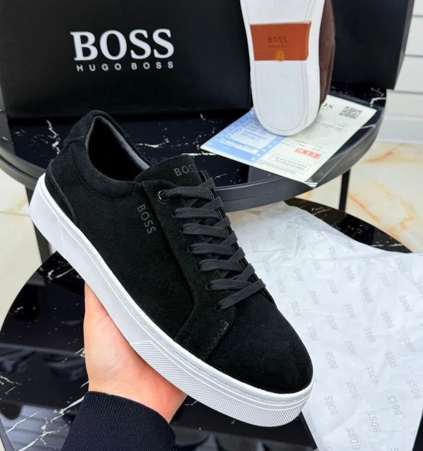 кроссовки boss,кеды boss,кроссовка мужской,замшевые кроссовки,