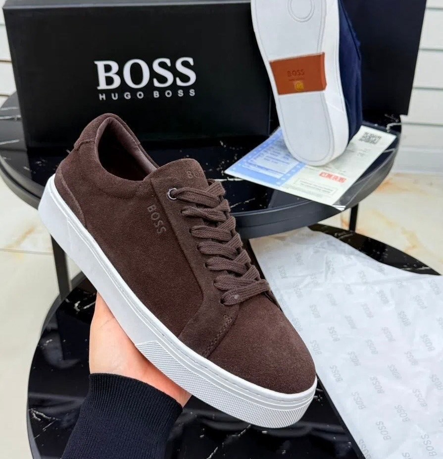 кроссовки boss,кеды boss,кроссовка мужской,замшевые кроссовки,