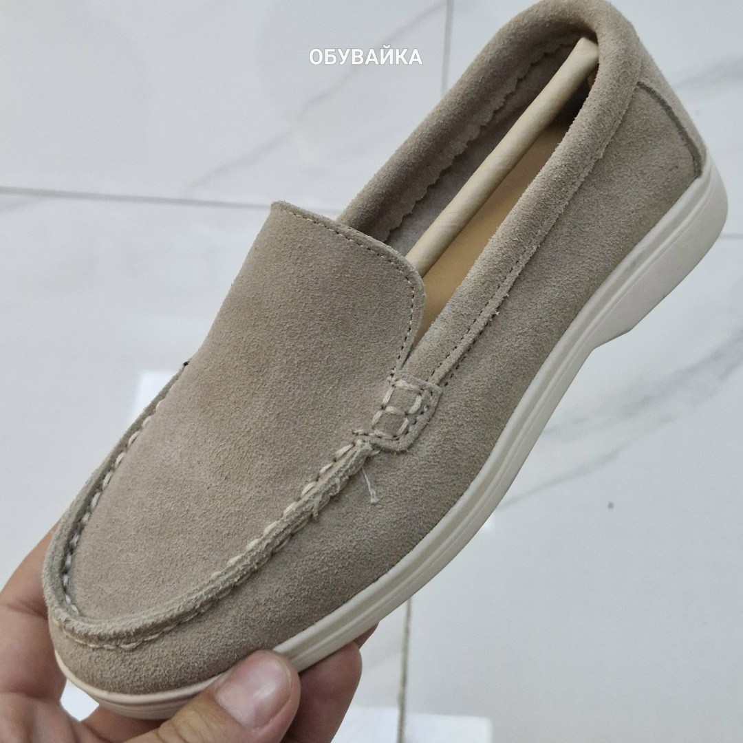 лоферы из натуральной замши loro piana premium shoes,,мокасины,лоферы женские туфли из натуральной замши,лоферы из натуральной замши loro piana