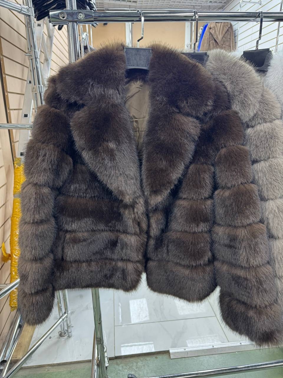 шуба из песца,шуба (песец),шуба из меха песца,шуба песец графит,шубка из песца