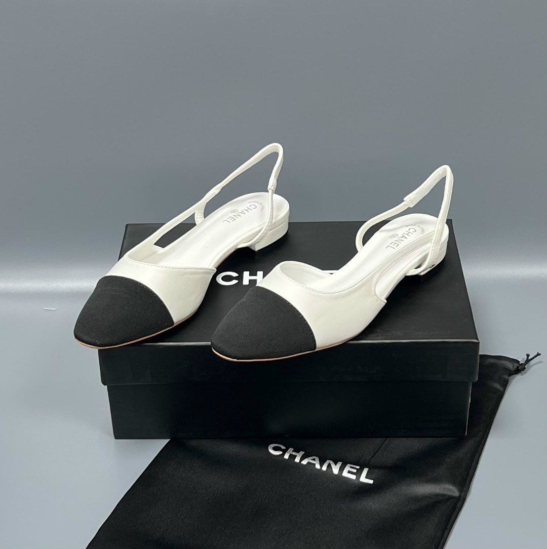 босоножки chanel,туфли chanel,туфли chanel slingback,туфли шанель,