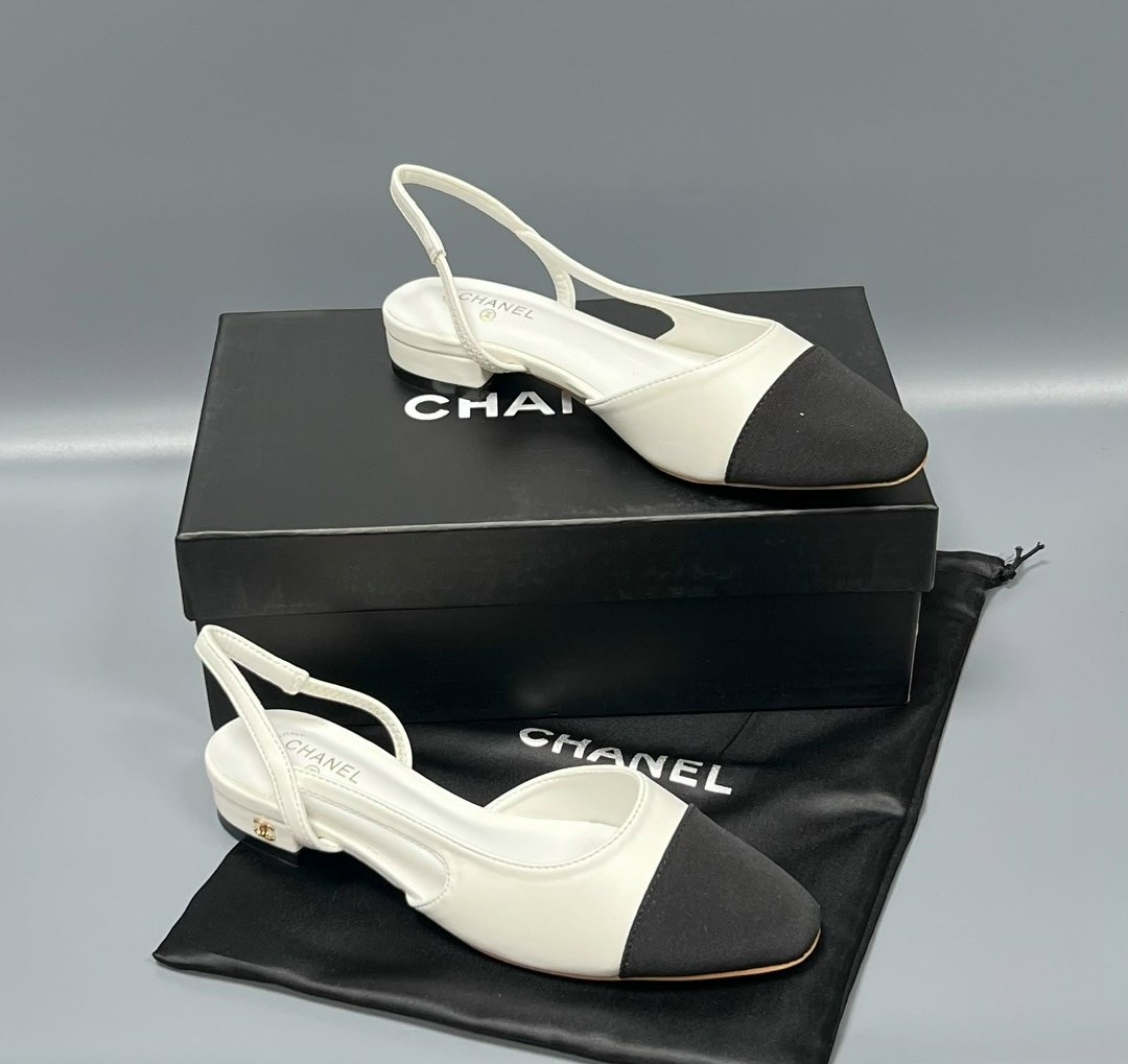 босоножки chanel,туфли chanel,туфли chanel slingback,туфли шанель,