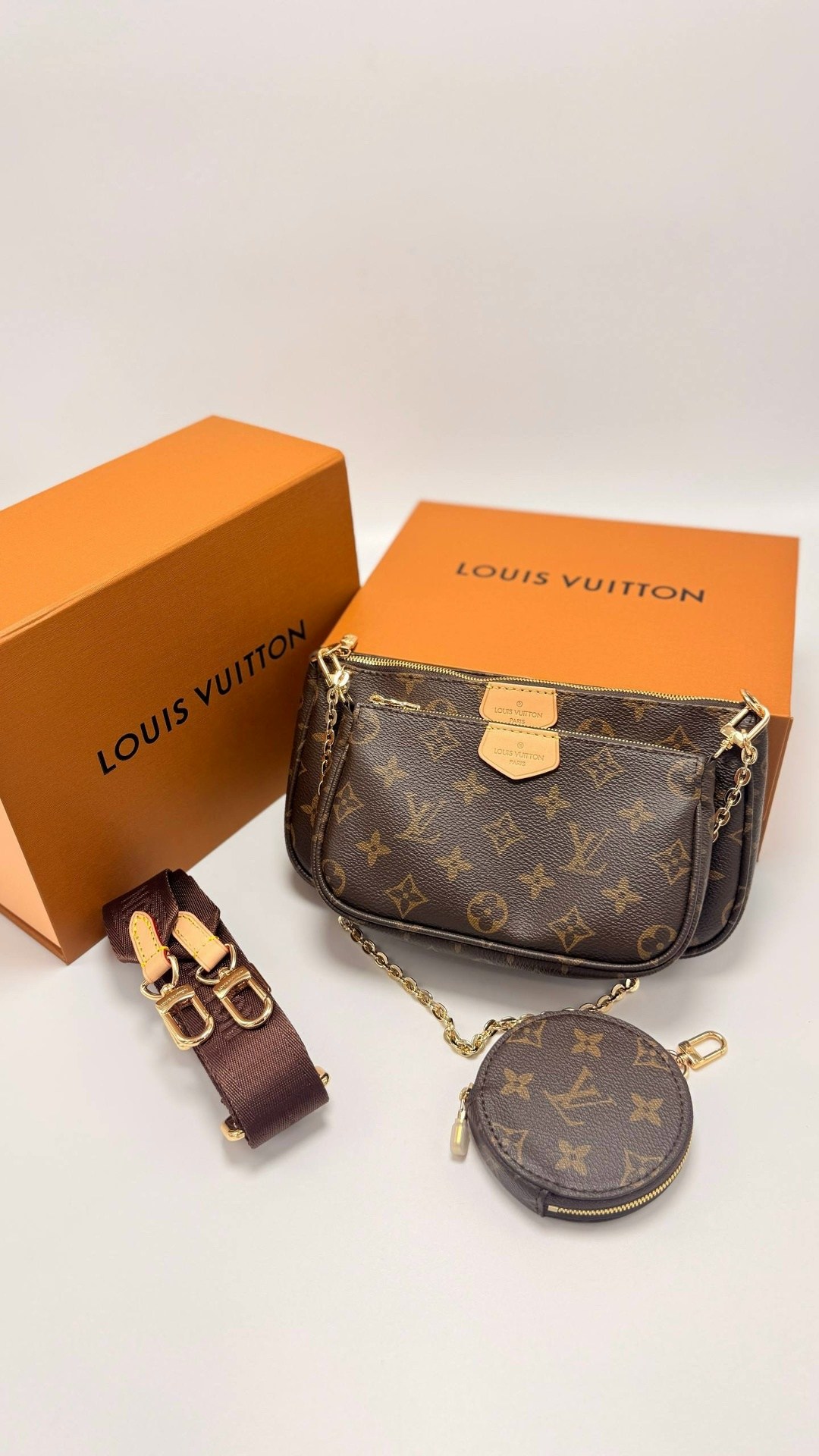 сумка женская louis vuitton,louis vuitton multi pochette,сумкa louis vuitton,сумка louis vuitton 3 в 1,сумка на плечо louis vuitton louis vuitton