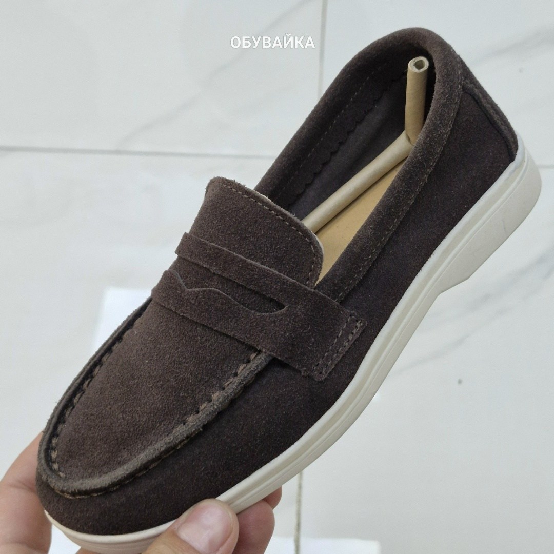 лоферы из натуральной замши loro piana premium shoes,,мокасины,лоферы женские туфли из натуральной замши,лоферы из натуральной замши loro piana