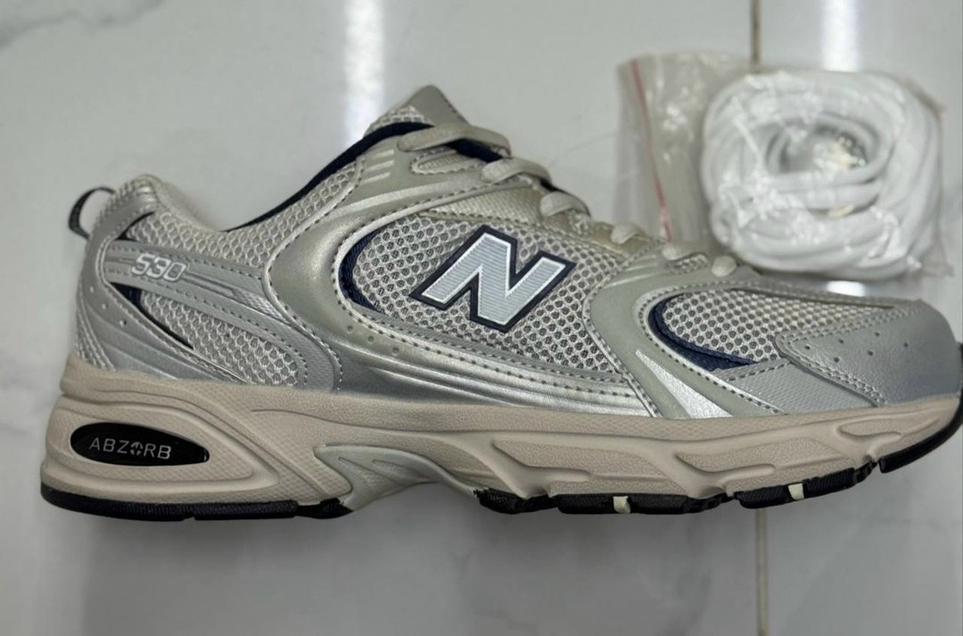 кроссовки new balance 530,кроссовки new balance 530 'steel grey',кроссовки new balance 530 silver khaki,кроссовки new balance,кроссовки унисекс new balance 530 серые 7.5 us