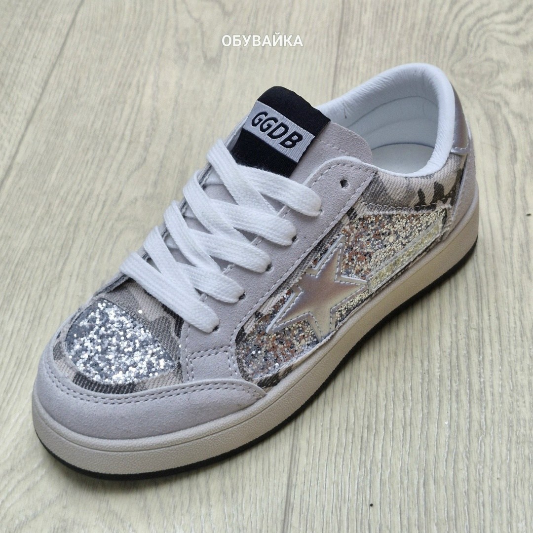 golden goose кеды hi star с блестками белый,,кеды golden goose hi star glitter low-top,голден гус кеды,кеды зимние с натуральным мехом golden goose premium shoes