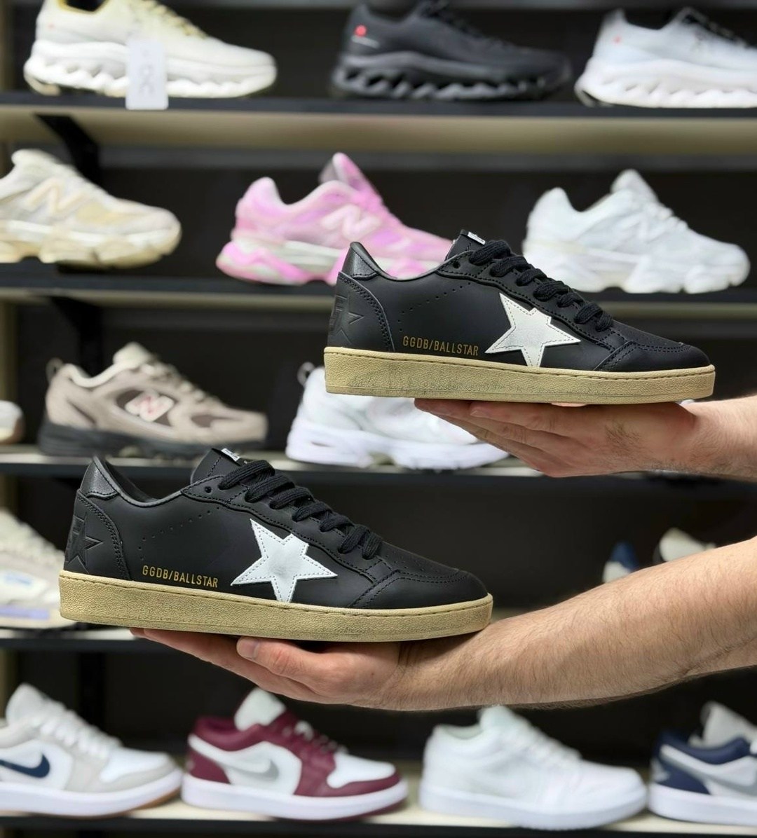 кроссовки golden goose,кроссовки golden goose ball star,кеды golden goose,golden goose кеды hi star на платформе черный,golden goose ball star