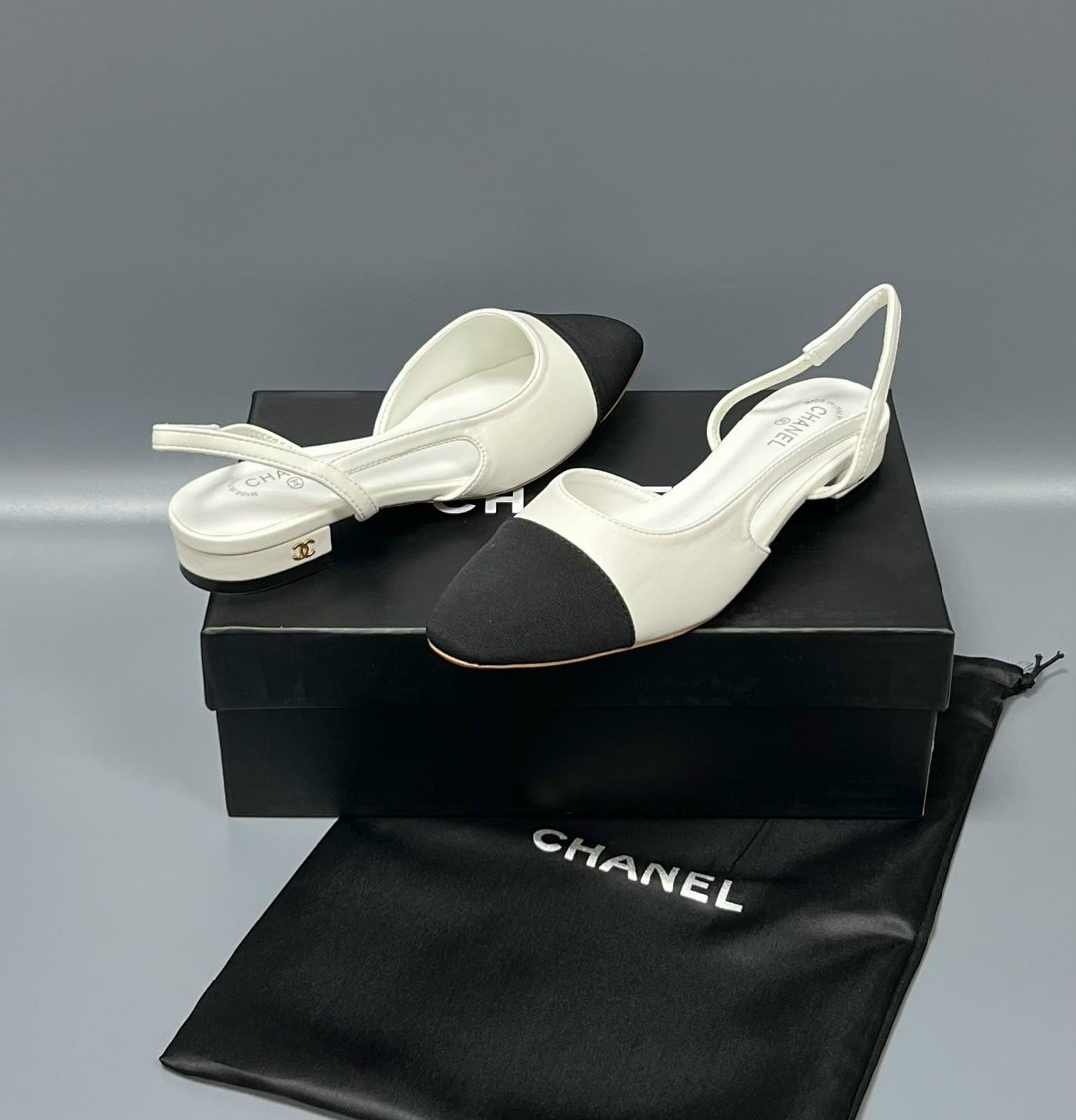 босоножки chanel,туфли chanel,туфли chanel slingback,туфли шанель,