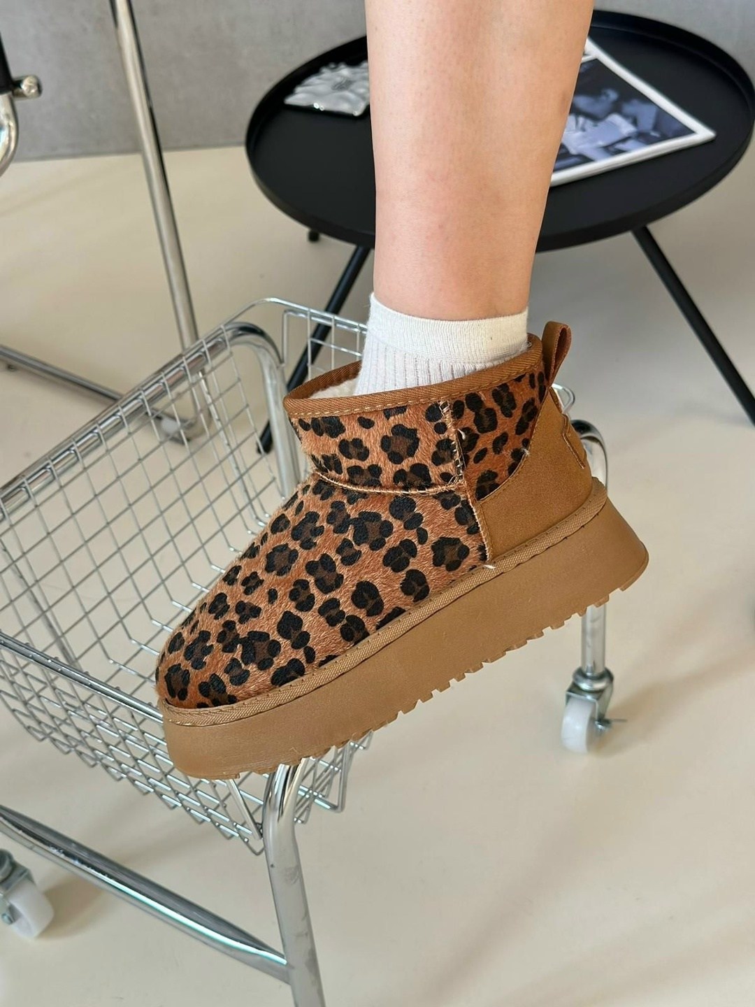 угги женские,леопардовые угги женские короткие shoe world 264220472,угги женские укороченные,угги женские зимние,угги