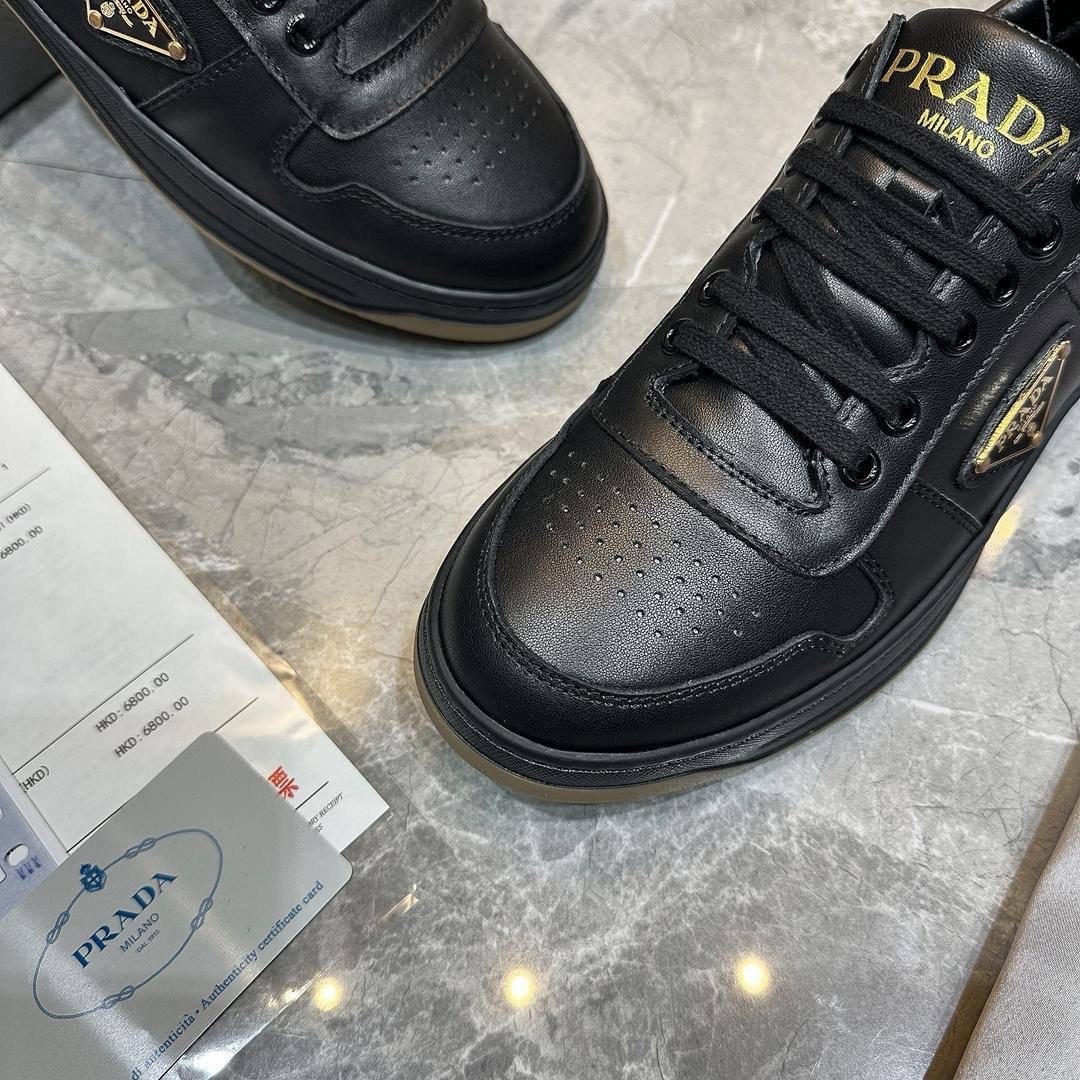 мужские кроссовки prada,кроссовки prada,кроссовки прада мужские черные кожаные,,кеды прада мужские