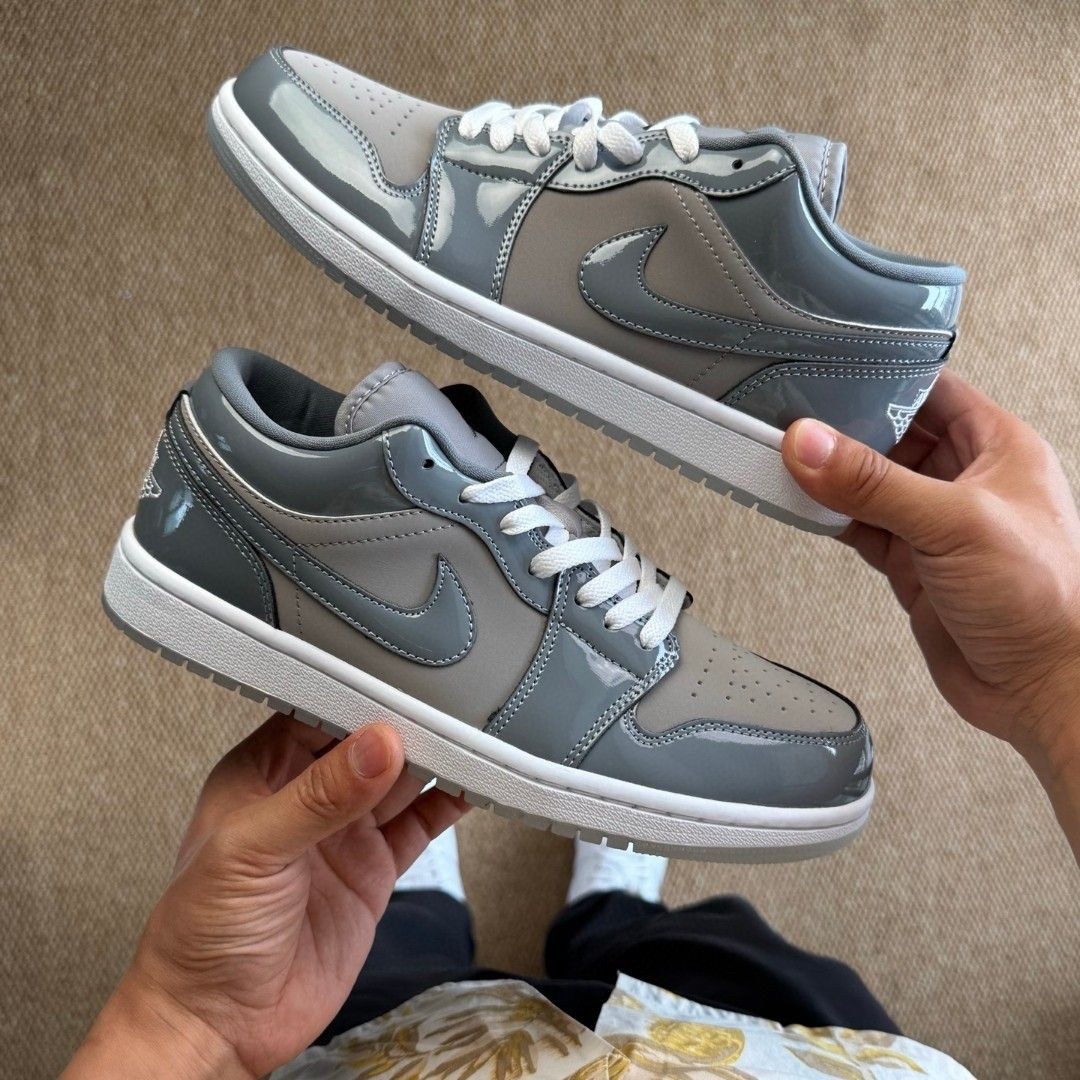 nike air jordan 1 low wolf grey,кроссовки кожа, кроссовки,air jordan 1 low wolf grey,кроссовки