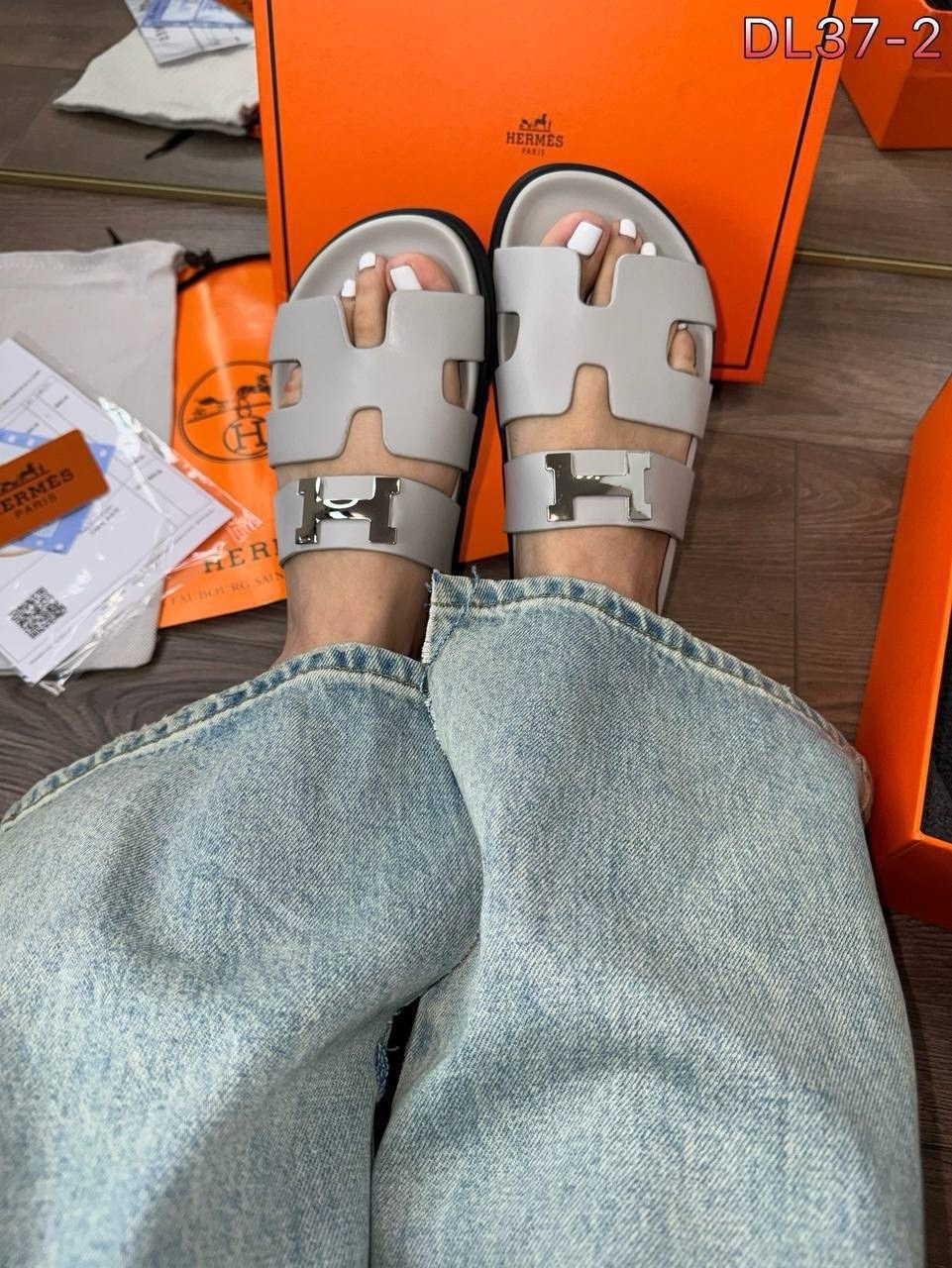 шлепанцы hermes,шлепки эрмес,мужские шлепки гермес,сандалии hermes,