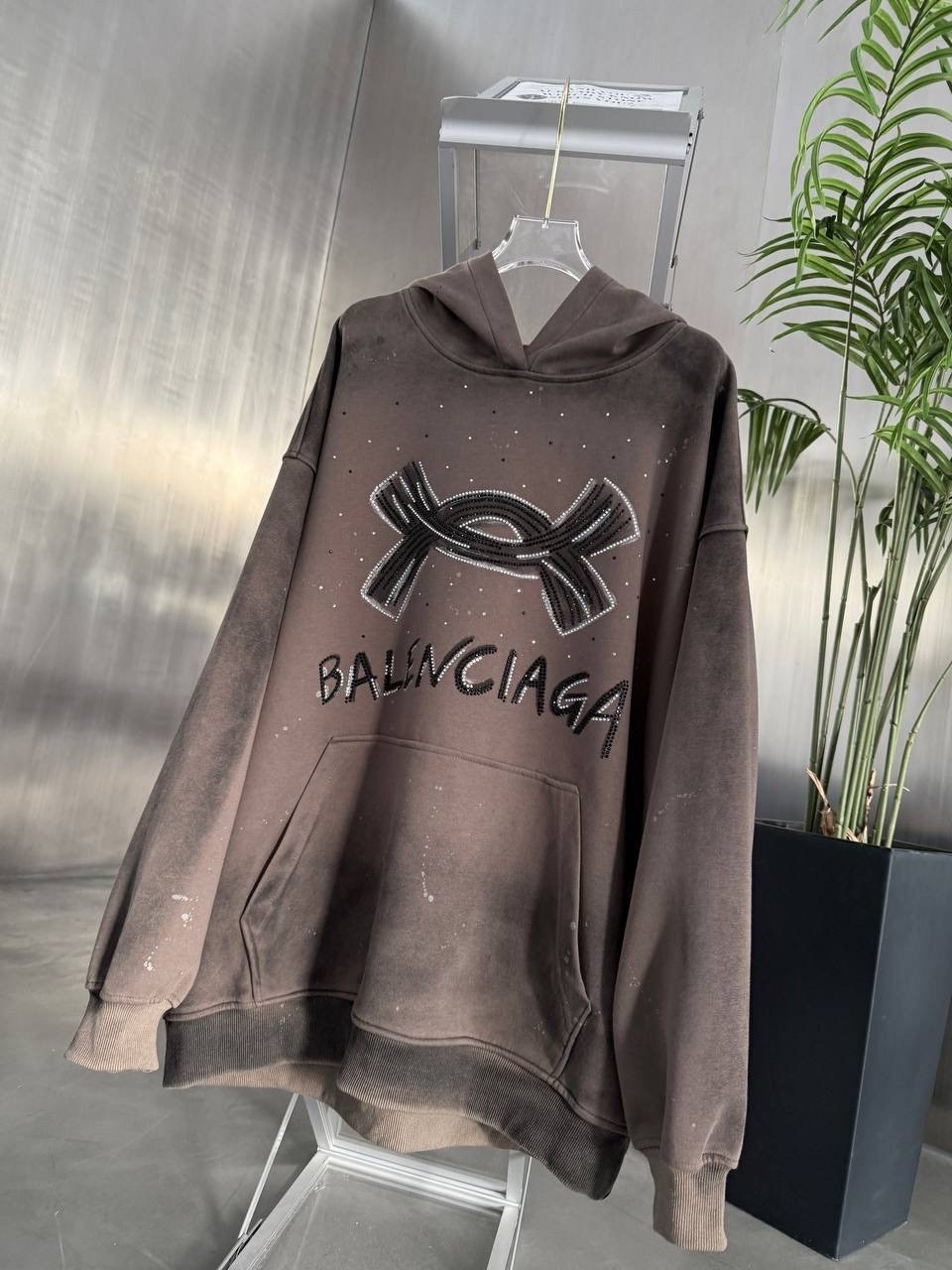 худи balenciaga,худи женская,кофта худи,оверсайз худи