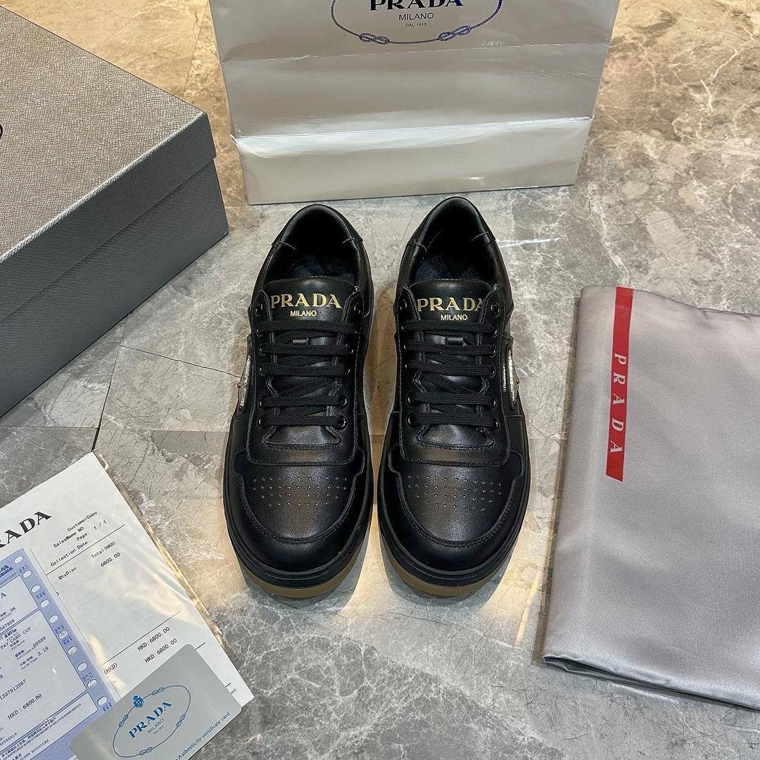 мужские кроссовки prada,кроссовки prada,кроссовки прада мужские черные кожаные,,кеды прада мужские