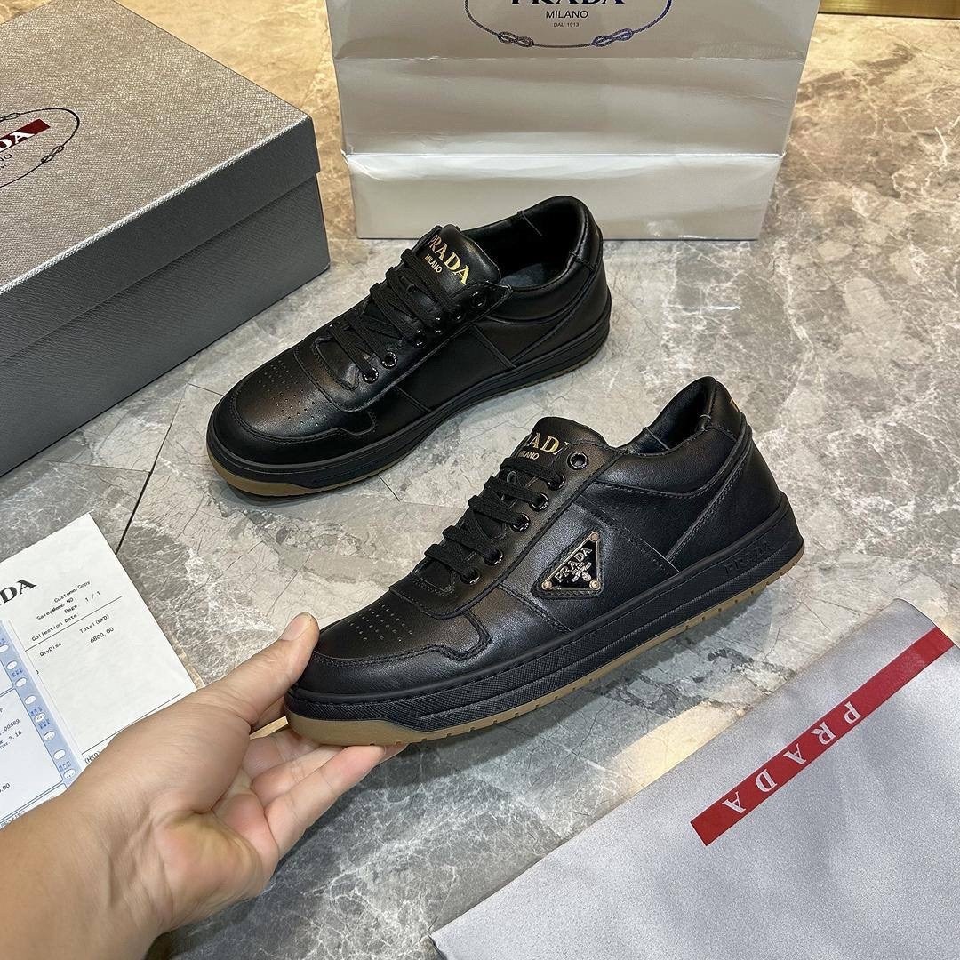 мужские кроссовки prada,кроссовки prada,кроссовки прада мужские черные кожаные,,кеды прада мужские