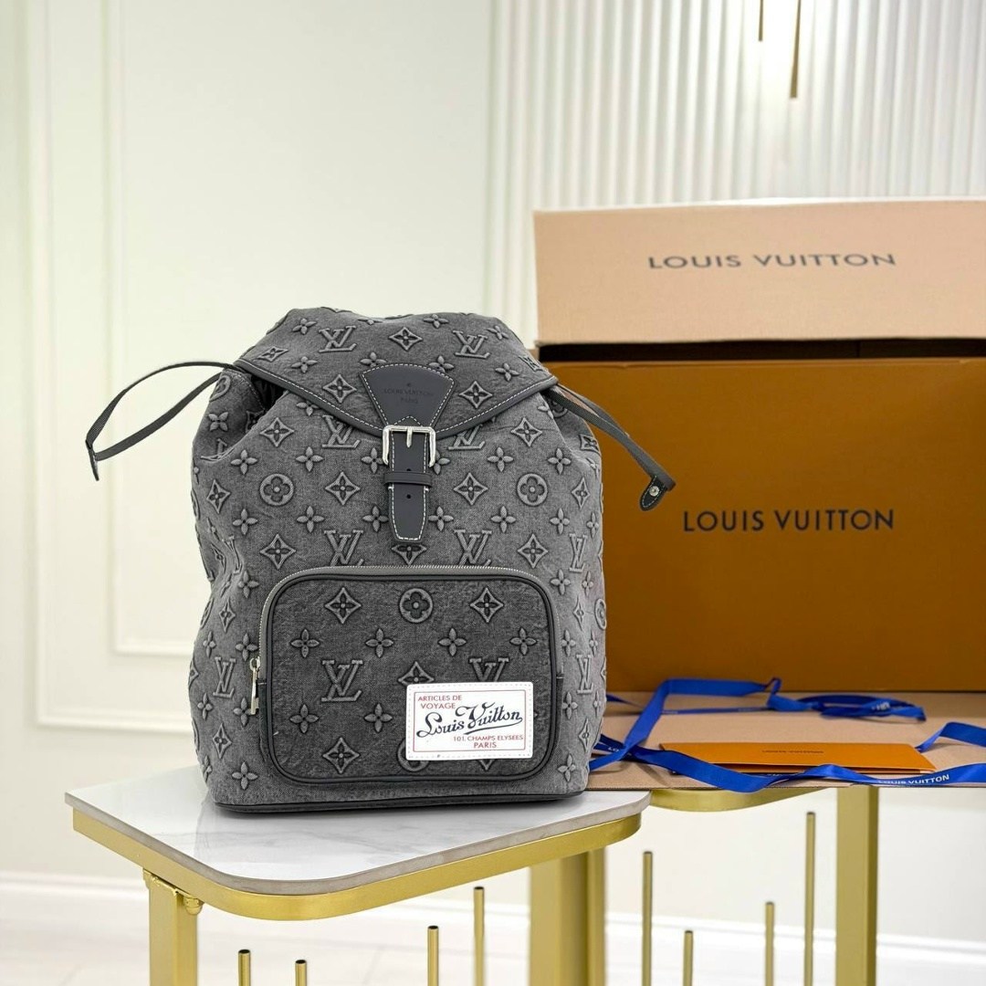 рюкзак женский louis vuitton,рюкзак louis vuitton,рюкзак луи виттон,сумка - рюкзак louis vuitton denim,джинсовый рюкзак