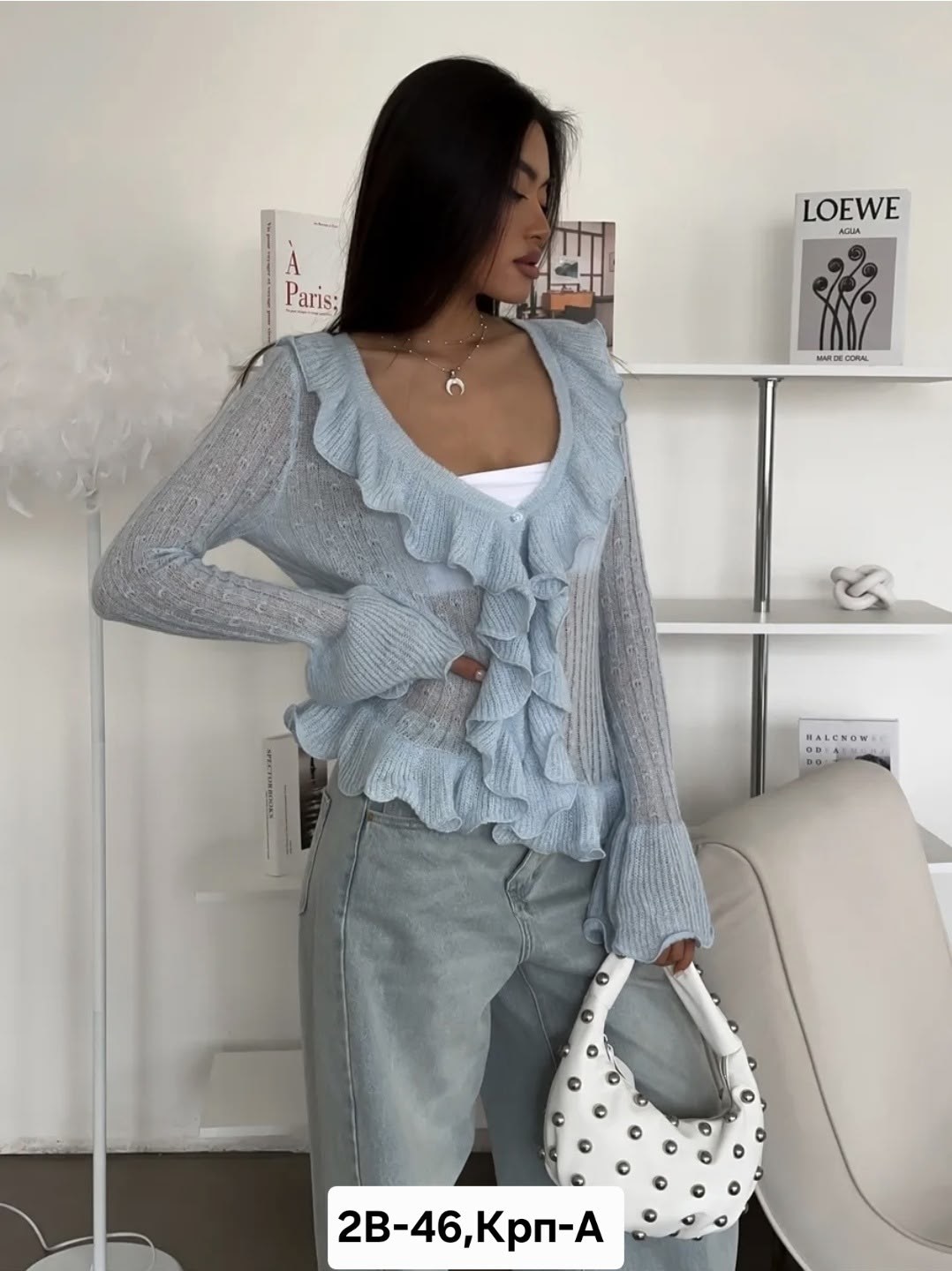 кардиган вязаное,кардиган вязаный с воланами dream shop one love,кофта с рюшами,женские кардиганы,розовый кардиган