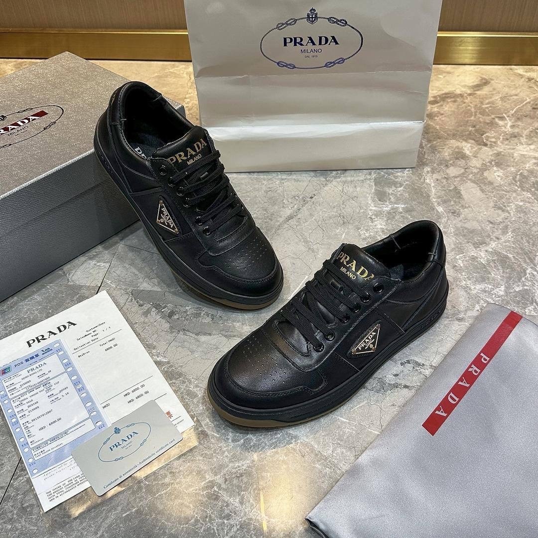 мужские кроссовки prada,кроссовки prada,кроссовки прада мужские черные кожаные,,кеды прада мужские