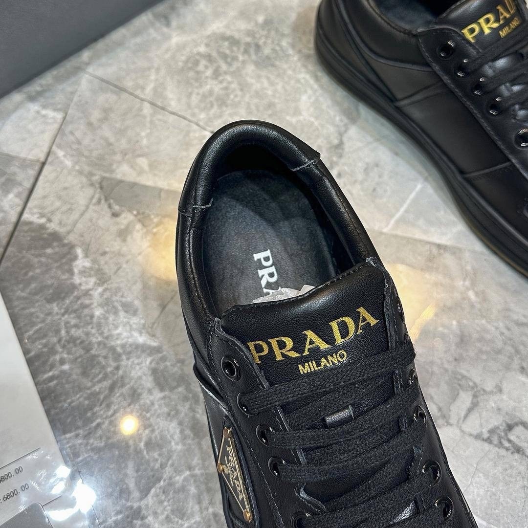 мужские кроссовки prada,кроссовки prada,кроссовки прада мужские черные кожаные,,кеды прада мужские
