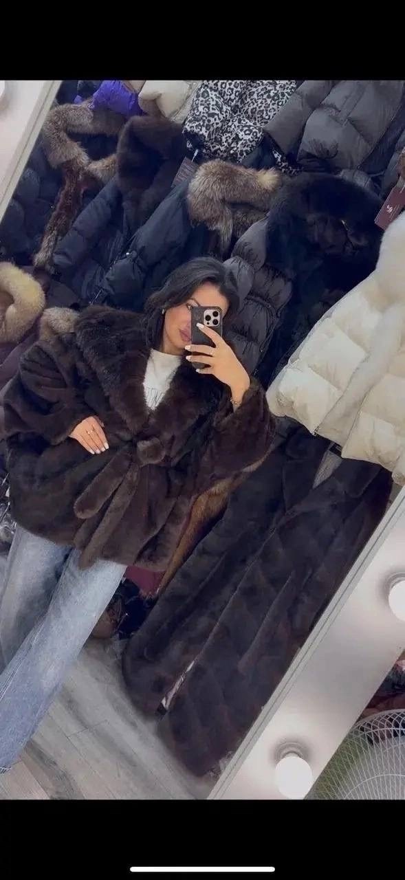 искусственная шуба под норку,шуба норковая,шуба из эко меха под норку,шубка,шуба норка